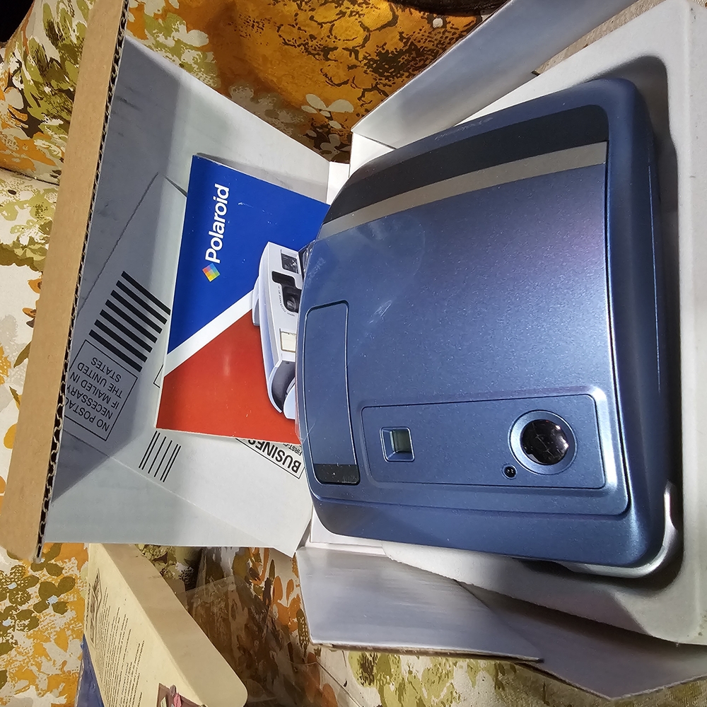 Polaroid Instant Camera in Blue